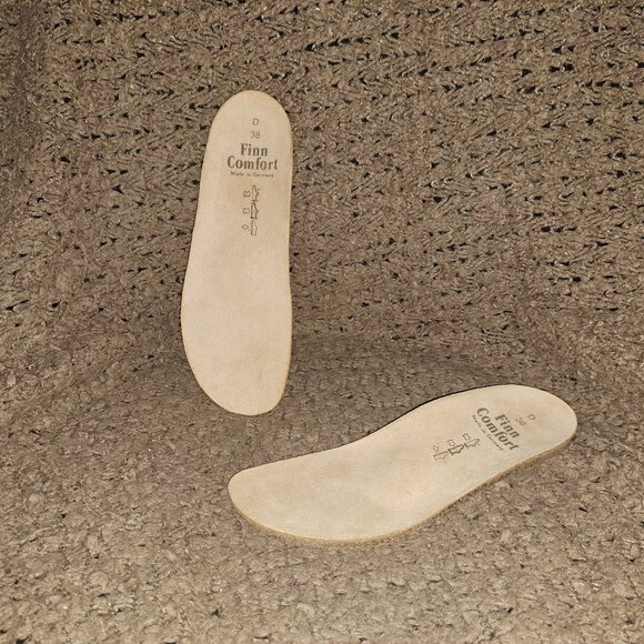 FINN COMFORT-Replacement Insoles-26936-Non-Perforated-NEW-Sz 38 D - Picture 1 of 3
